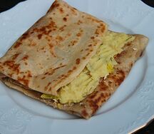 Блины с картошкой