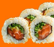 Ролл Аляска с лососем