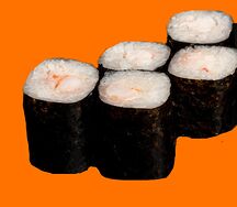 Мини-ролл с креветкой