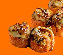 Ролл Мидии запеченный