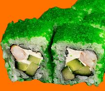 Ролл Калифорния с креветкой