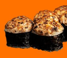 Грибной ролл запеченный