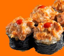 Мини-острый запеченный с лососем