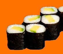 Мини-ролл с авокадо