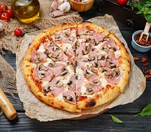 Ветчина и грибы