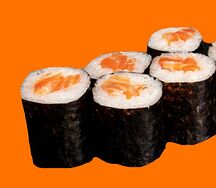 Мини-ролл с лососем