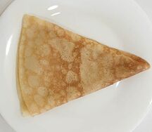 Блинчик со сливочным маслом
