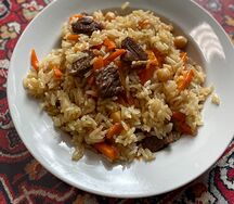 Плов с говядиной