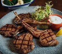 Шашлык из бараньей корейки