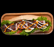 Hot dog с кониной