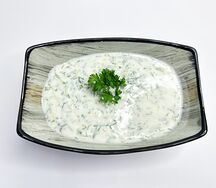 Салат с кефиром