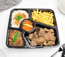 Мясо по-домашнему с гарниром