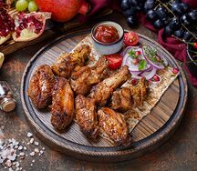 Шашлык из куриных крыльев