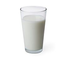 Стакан молока