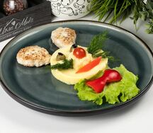 Котлетки куриные с пюре