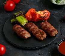 Բանջարեղենով տավարի քյաբաբ