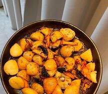 Картошка с грибами 