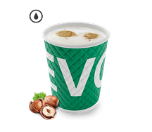 Латте с фундуком