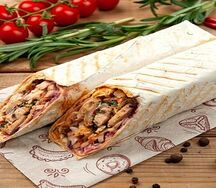 Шаурма с курицей Острая