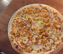 Pizza fermière royale
