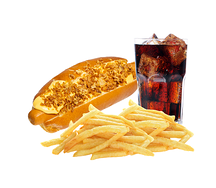 Hot dogs american style