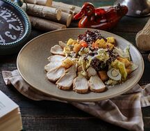 Цезарь с курицей