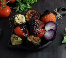 Овощи на мангале