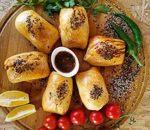 Самса с говядиной и казы