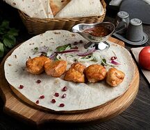 Шашлык из куриной мякоти