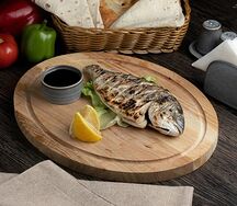 Дорадо на мангале