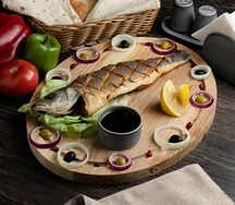 Форель на мангале