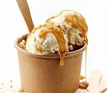 Glace caramel