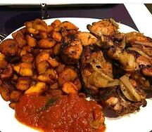 Alloco au poulet frit