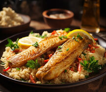 Attiéké poisson carpe