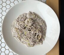 Паппарделле с говядиной и трюфельной пастой