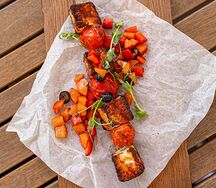 Халуми из печи