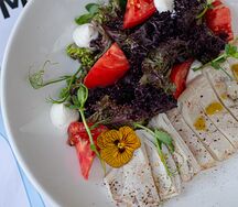 С командорским кальмаром гриль