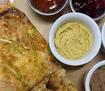 Трио из паштетов с фокаччей