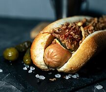 Хот-дог с курицей