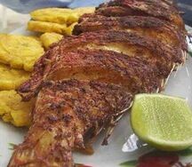 Poisson frit attieké