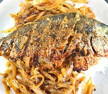 Yassa poisson attiéké