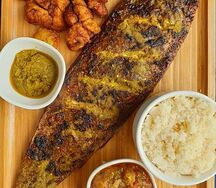 Sole braisé attiéké
