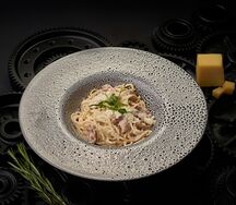 Карбонара с беконом