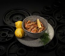 Креветки жареные