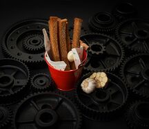 Гренки с чесноком