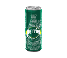 Eau gazeuse perrier en canette