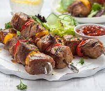 Brochettes de filet de porc