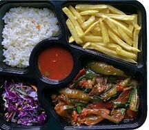 Курица с овощами