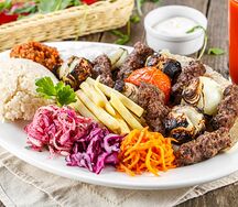 Люля-кебаб с луком