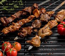 Шашлык из куриного бедра